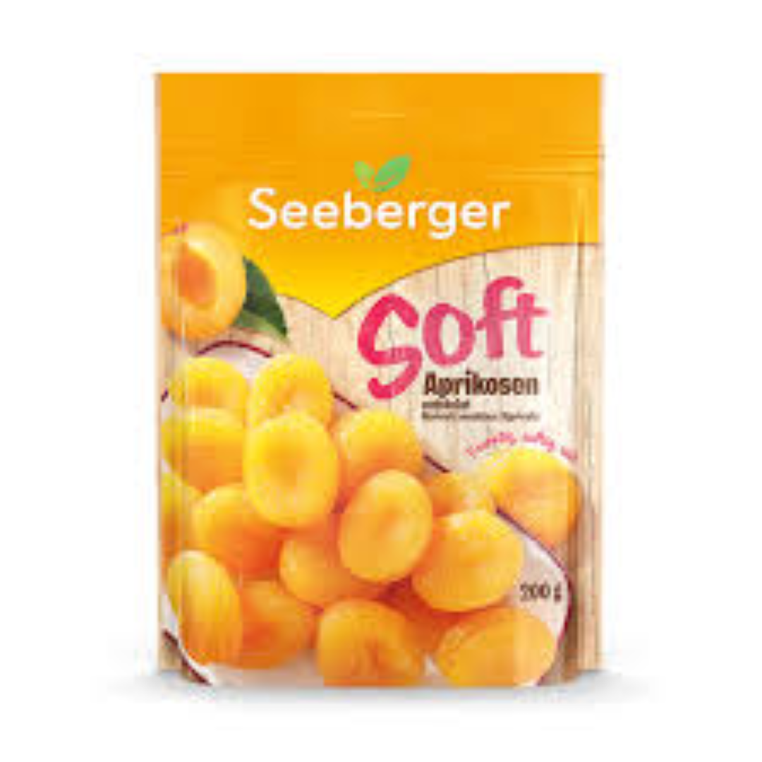 SEEBERGER SOFT APRICOTS 200G